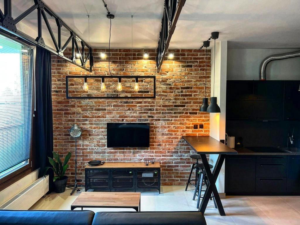 Loft Apartment Browary Warszawskie Varsóvia Exterior foto